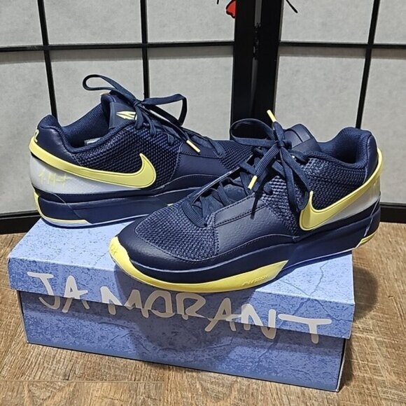 Nike Air Zoom Low Top Basketball Shoes Ja Morant Size 9.5 New main image 7